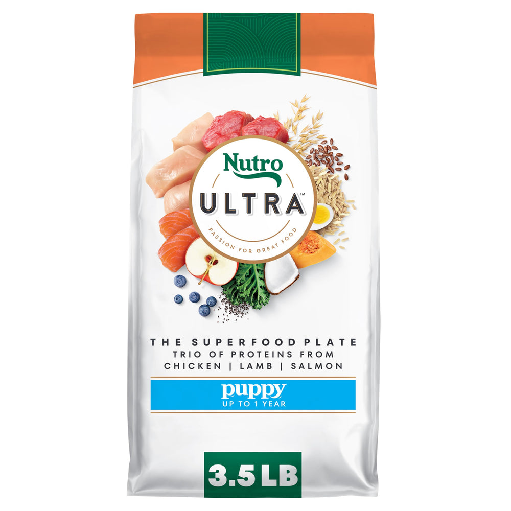 Nutro Ultra croquetas para cachorros, textura crujiente para crecimiento activo