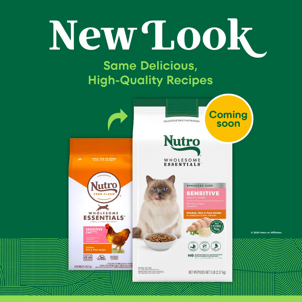 Nutro Wholesome Essentials para digestión sensible con fórmula suave