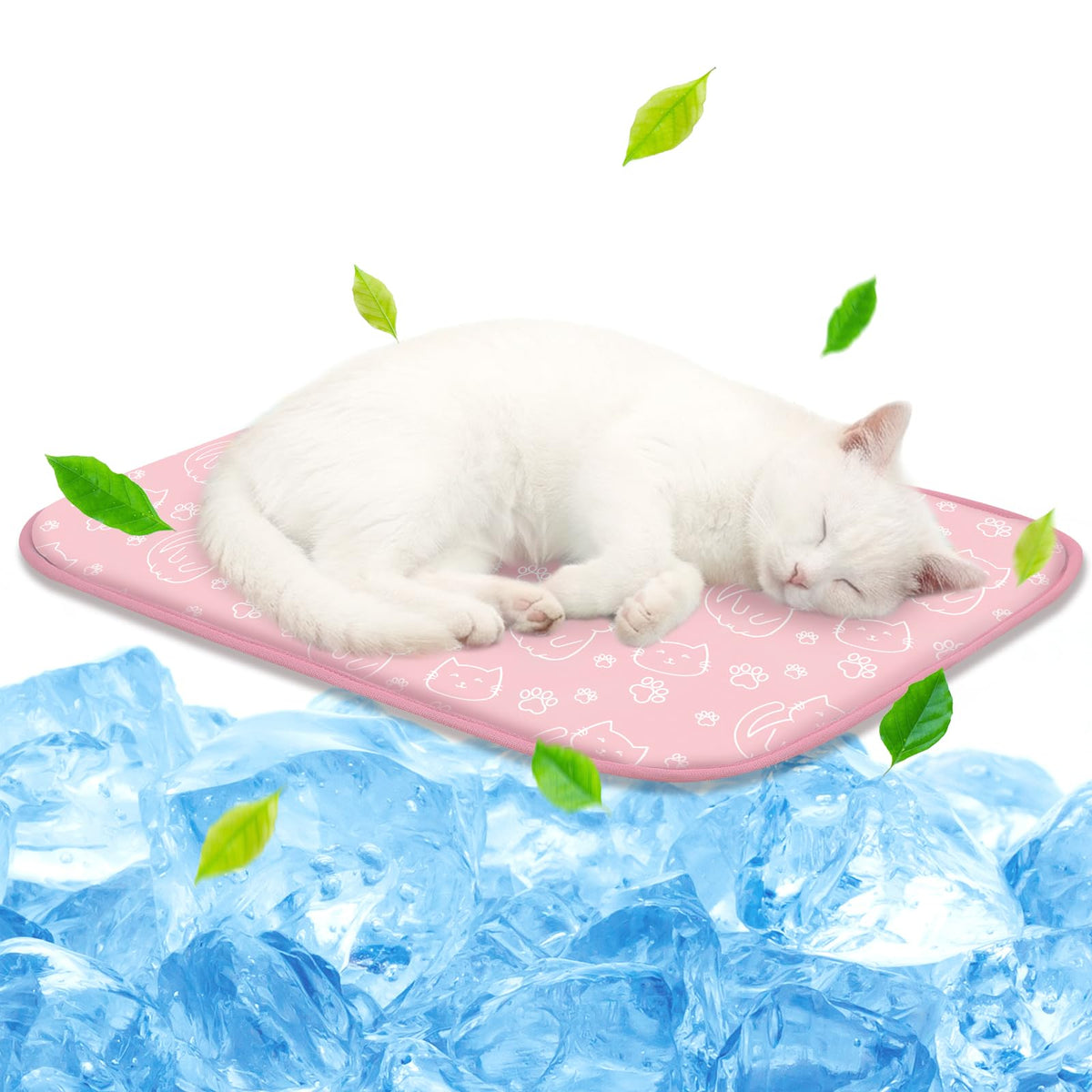 NWK Manta Enfriante Seda de Hielo frente, sensación fresca al instante para tu mascota.