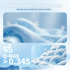 NWK surface nylon douce pour animaux, toucher agréable et résistant.