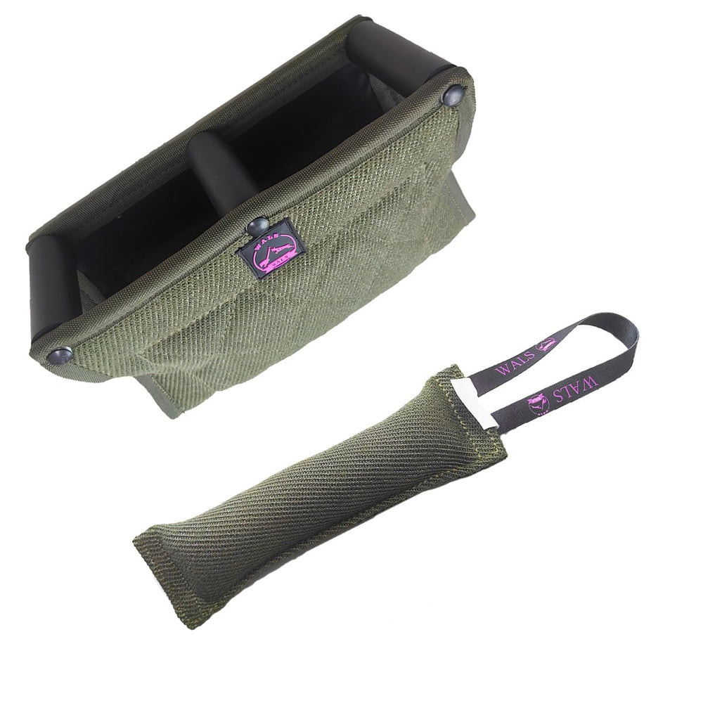 NYDH mordida para perro: cuña resistente para entrenamiento y juego seguro.