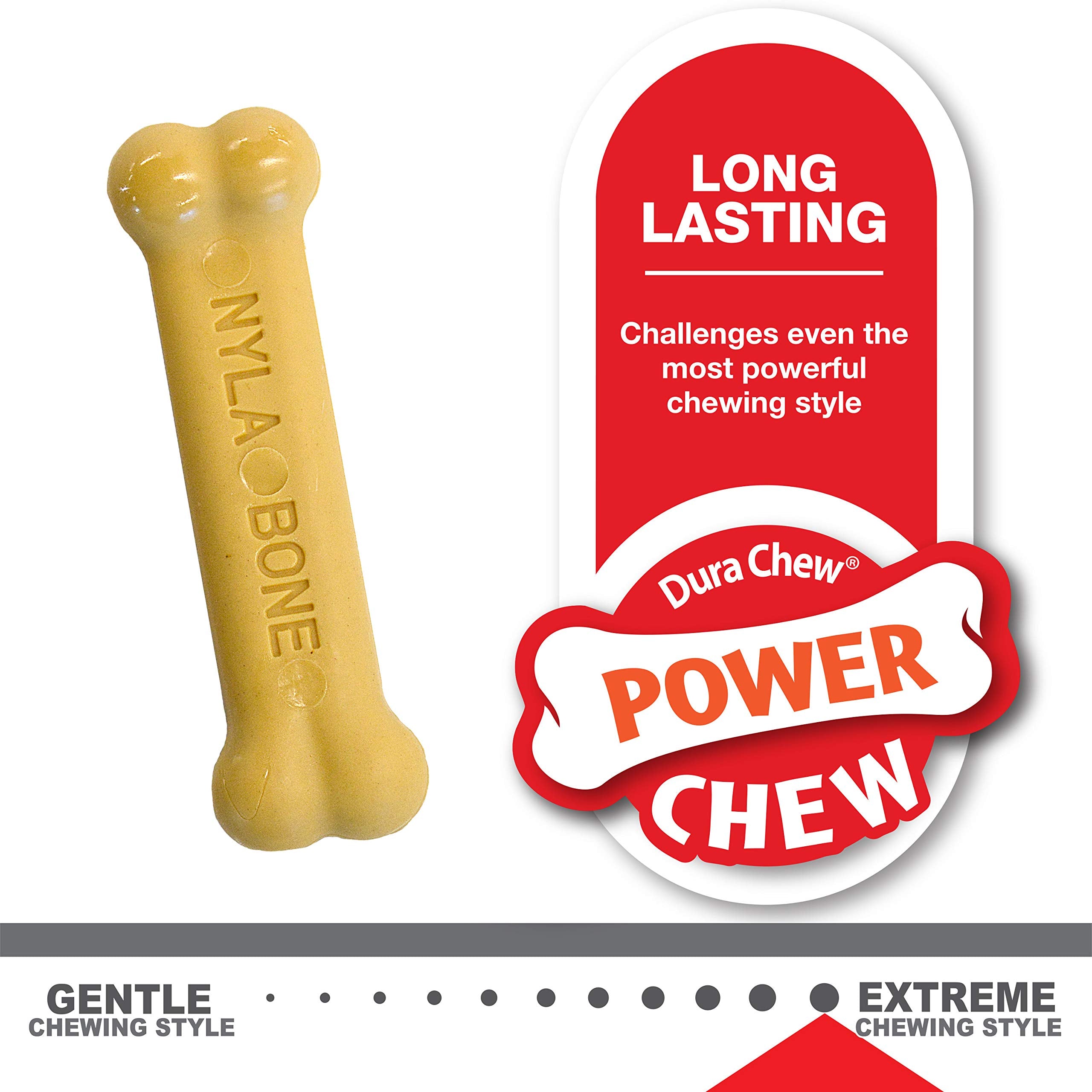 Nylabone cerdas dentales: ayuda a limpiar dientes durante la masticación.