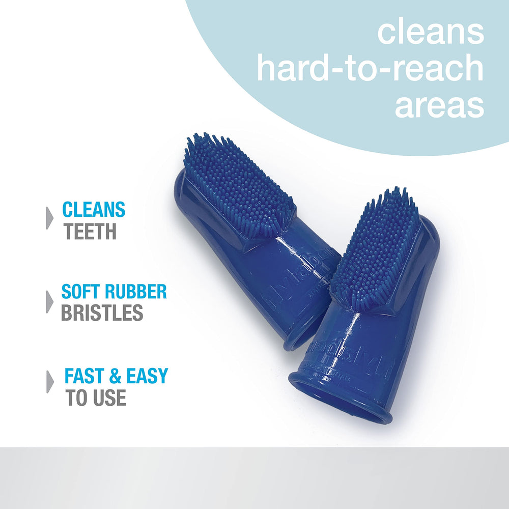 Nylabone fibras suaves en cepillo de dedo dental