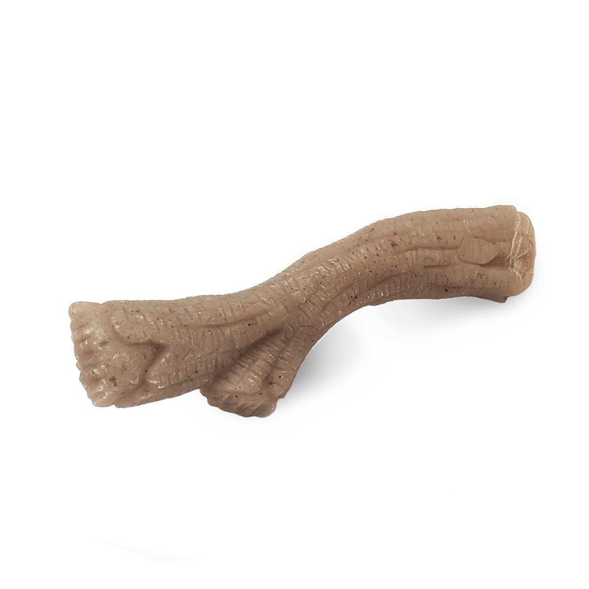 Nylabone Gourmet Style: palito con sabor mantequilla de cacahuate para masticar seguro.
