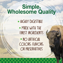 Nylabone Healthy Edibles hecho en Estados Unidos con ingredientes naturales para dentadura limpia.