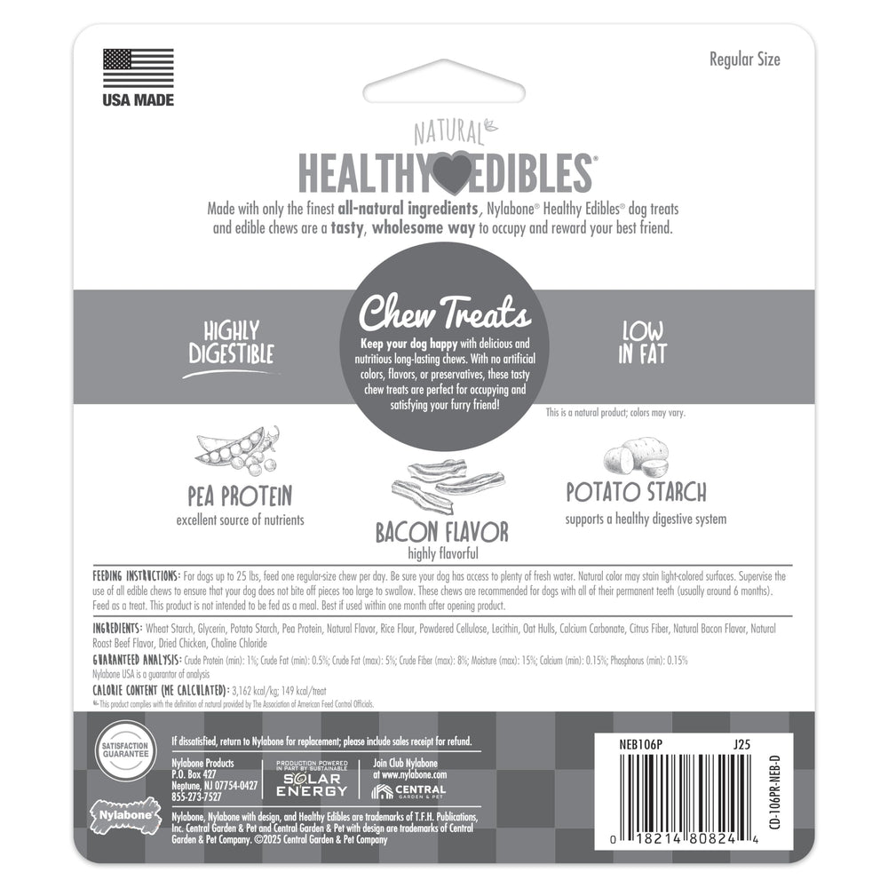 Nylabone Healthy Edibles: producido en Estados Unidos.
