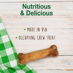 Nylabone Healthy Edibles hueso de pollo, sabor delicioso para mantener ocupado a tu perro.