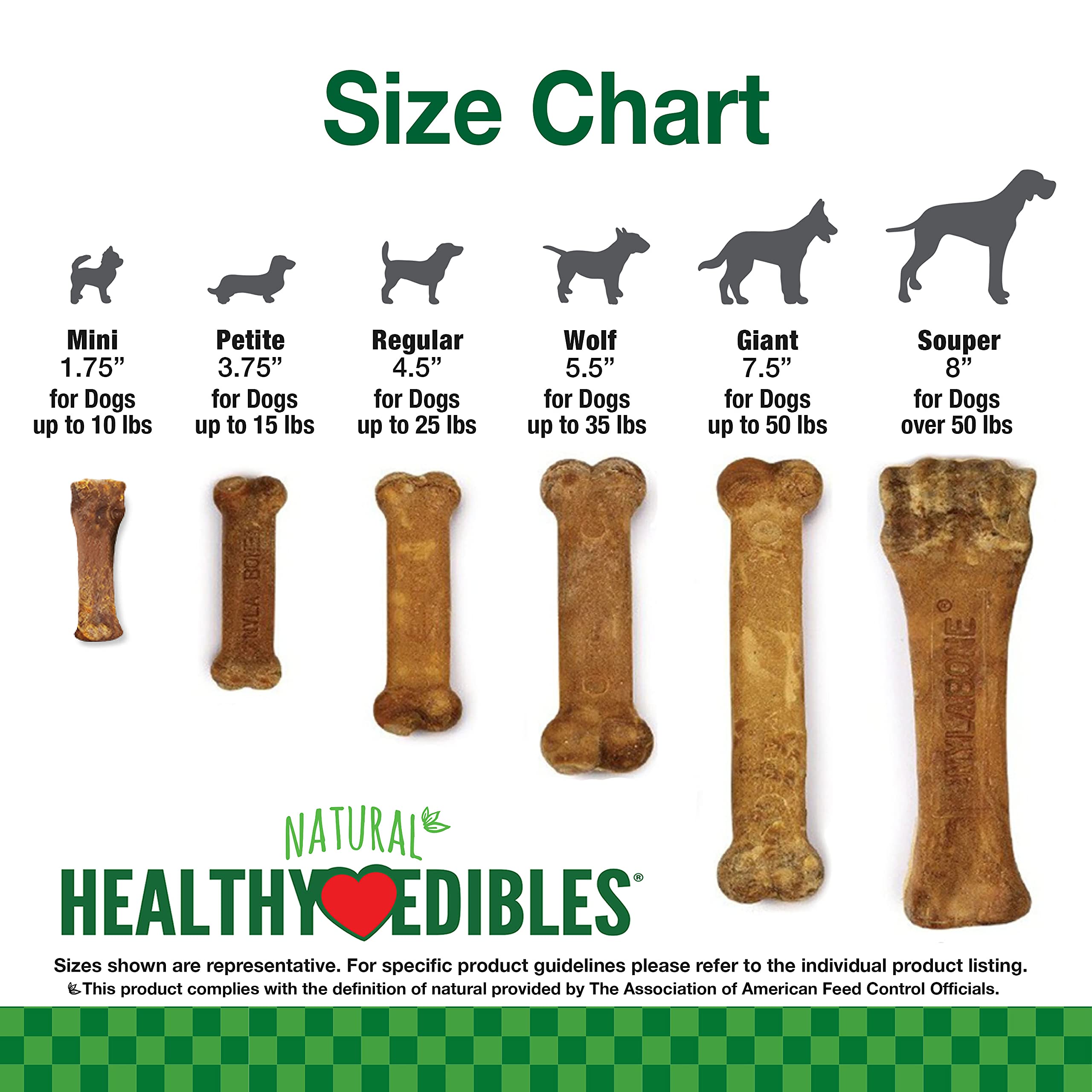 Nylabone Healthy Edibles, sin sal añadida, opción natural para premiar.
