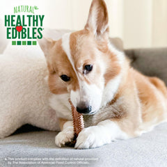 Nylabone Healthy Edibles, textura duradera para masticar y entretener.
