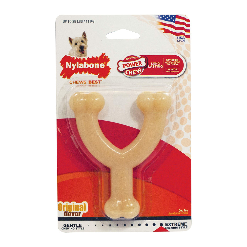 Nylabone Juguete masticable duradero para mordedores agresivos.