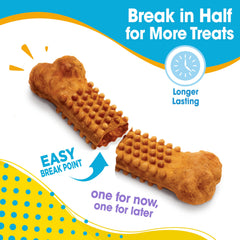 Nylabone Nubz, textura dental suave, ayuda a satisfacer el deseo de masticar.