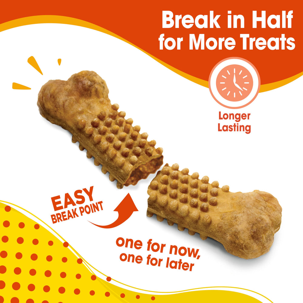 Nylabone Nubz sabor pollo, atractivo para la higiene dental