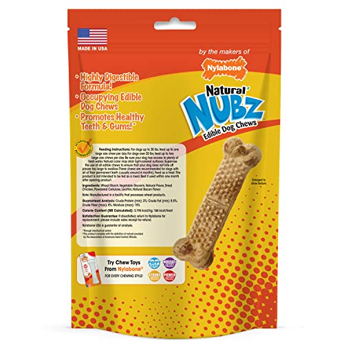 Nylabone Nubz uso diario para perros grandes en casa