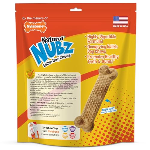 Nylabone Nubz porciones fáciles para entrenamiento y premios.