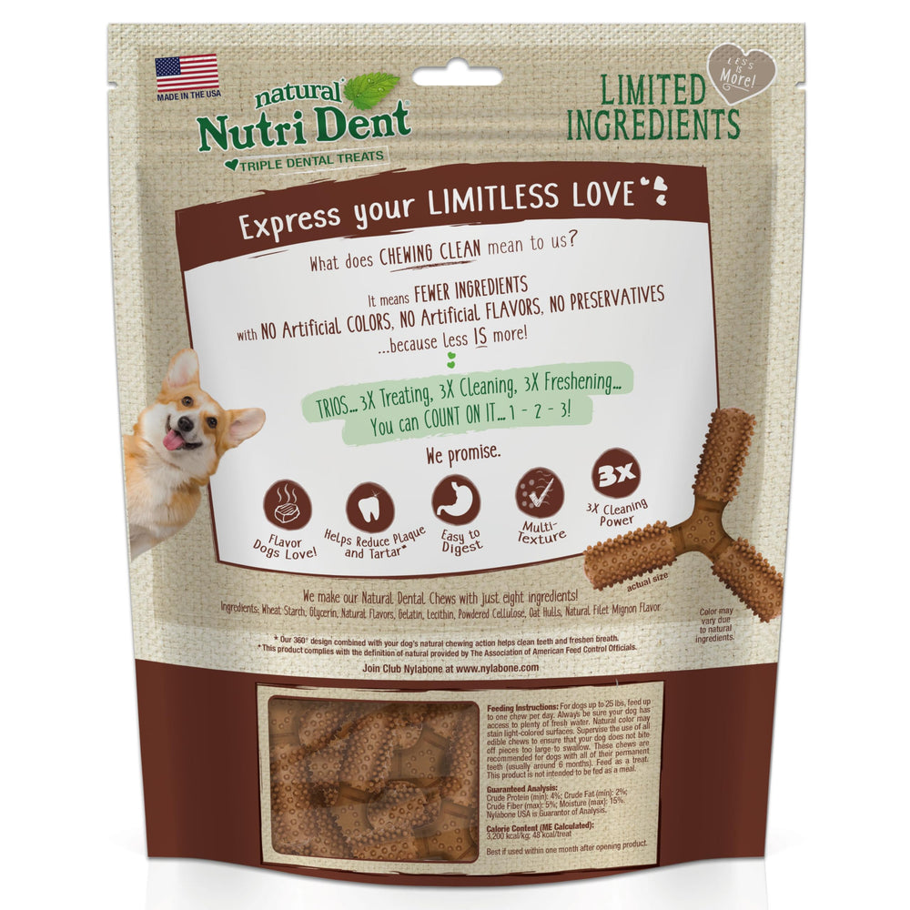 Aroma agradable al masticar Nutri Dent para una experiencia agradable