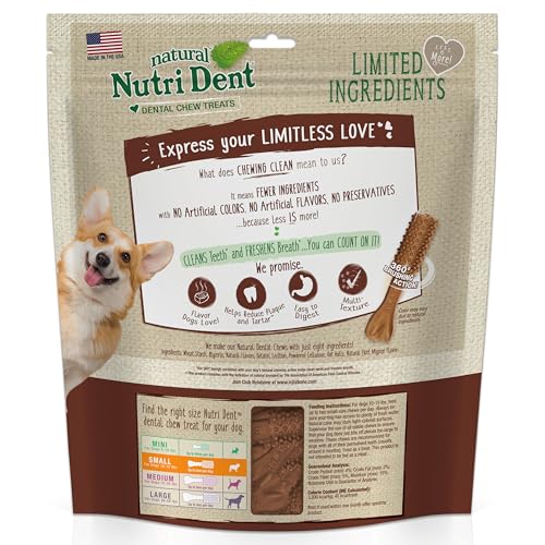 Nylabone Nutri Dent ayuda a la masticación diaria y cuidado bucal
