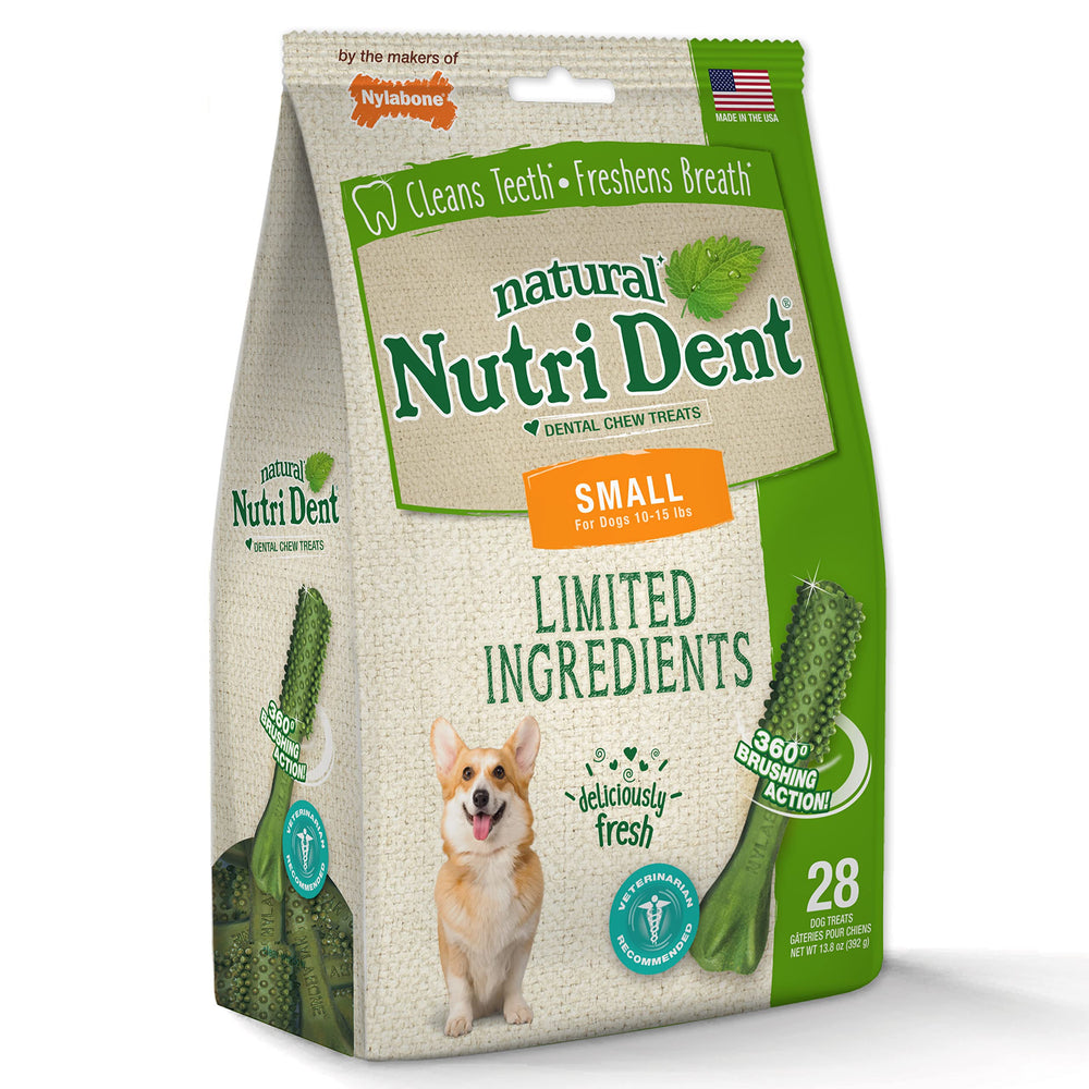 Nylabone Nutri Dent caja-28-unidades lista para casa