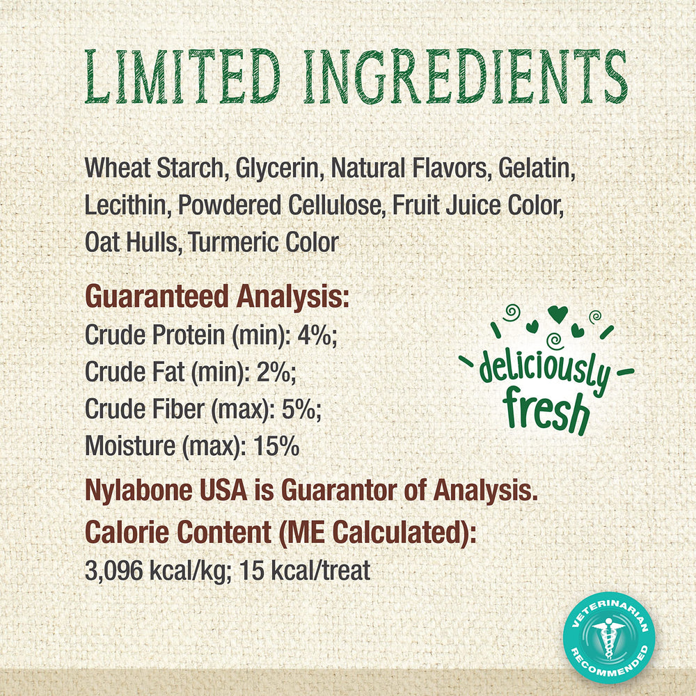 Nylabone Nutri Dent, fórmula de ingredientes limitados