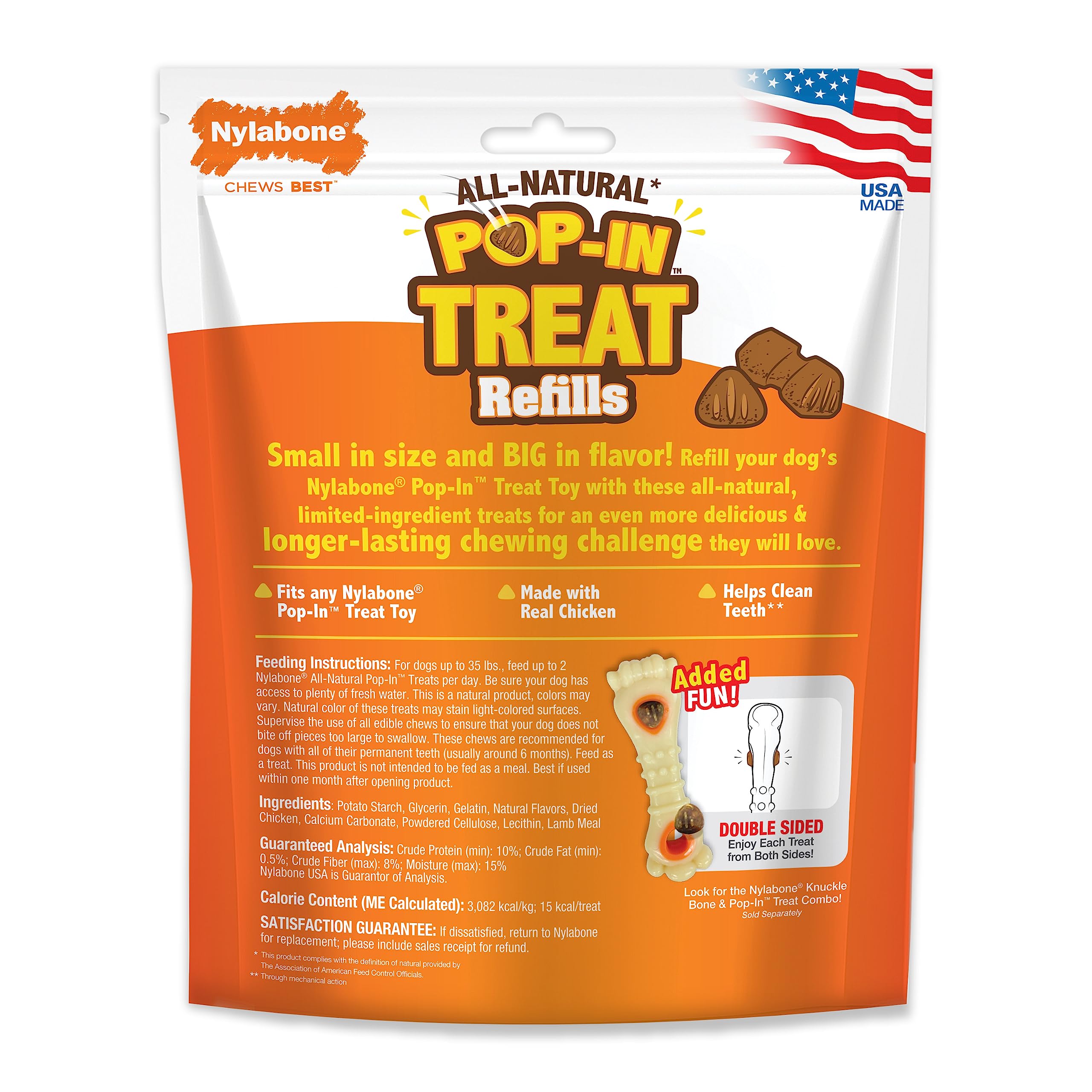 Nylabone Pop-in Refill Momentos de Juego: mantiene al perro entretenido