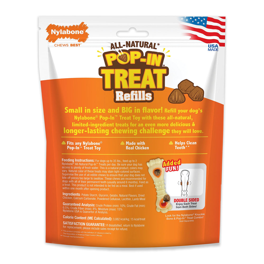 Nylabone Pop-in Refill Momentos de Juego: mantiene al perro entretenido