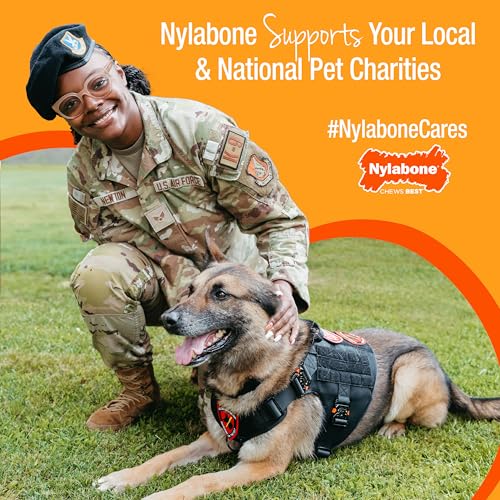 Nylabone Hecho en Estados Unidos con materiales duraderos