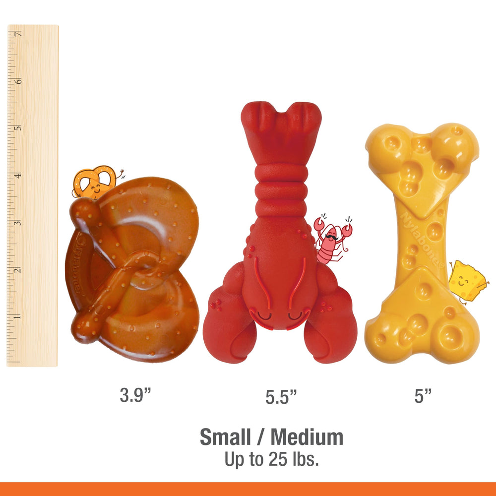 Nylabone Power Chew: material resistente para mordidas fuertes.