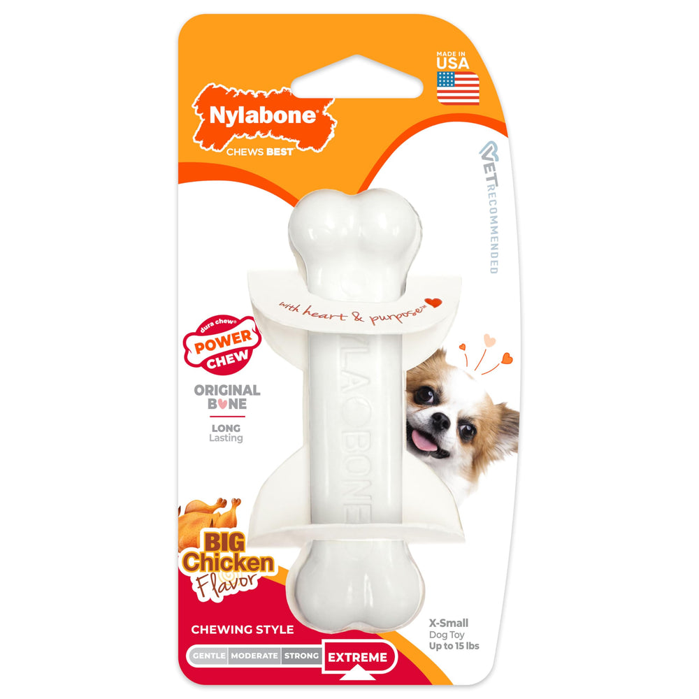Nylabone Textura dura de nylon para mordida potente