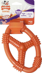 Nylabone TFH Fun N Fit Flex Oval RNG MD con diseño ovalado para masticadores moderados.