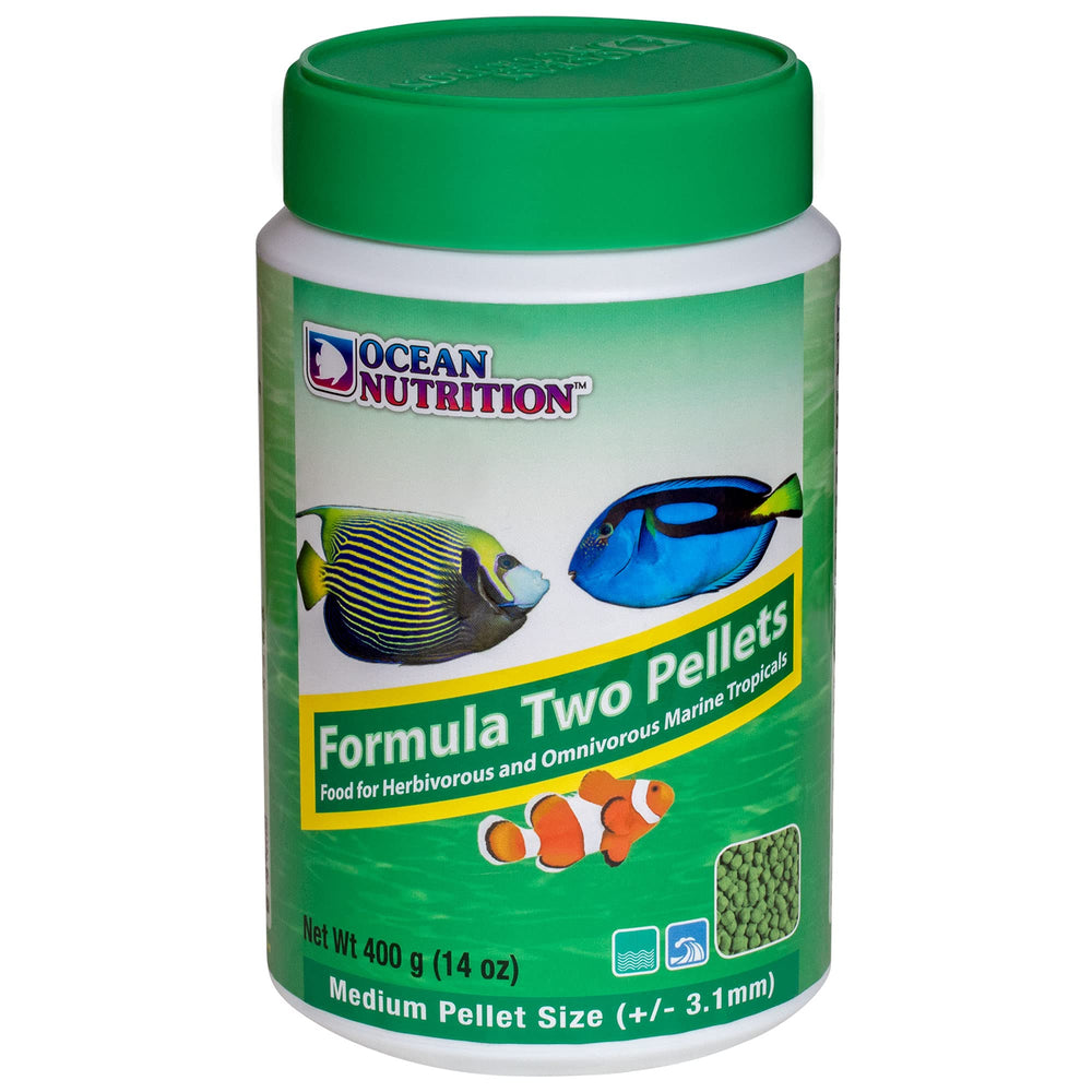 Ocean Nutrition Fórmula Dos Gránulos, coloración de peces mejorada gracias a ingredientes nutritivos.