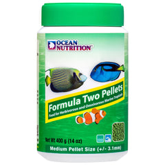 Ocean Nutrition Fórmula Dos Gránulos, empaque cerrado, frescura prolongada para nutrición diaria.