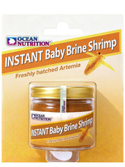 Ocean Nutrition Huevos de Artemia Instant en Salina, envase jarra para crías de peces.