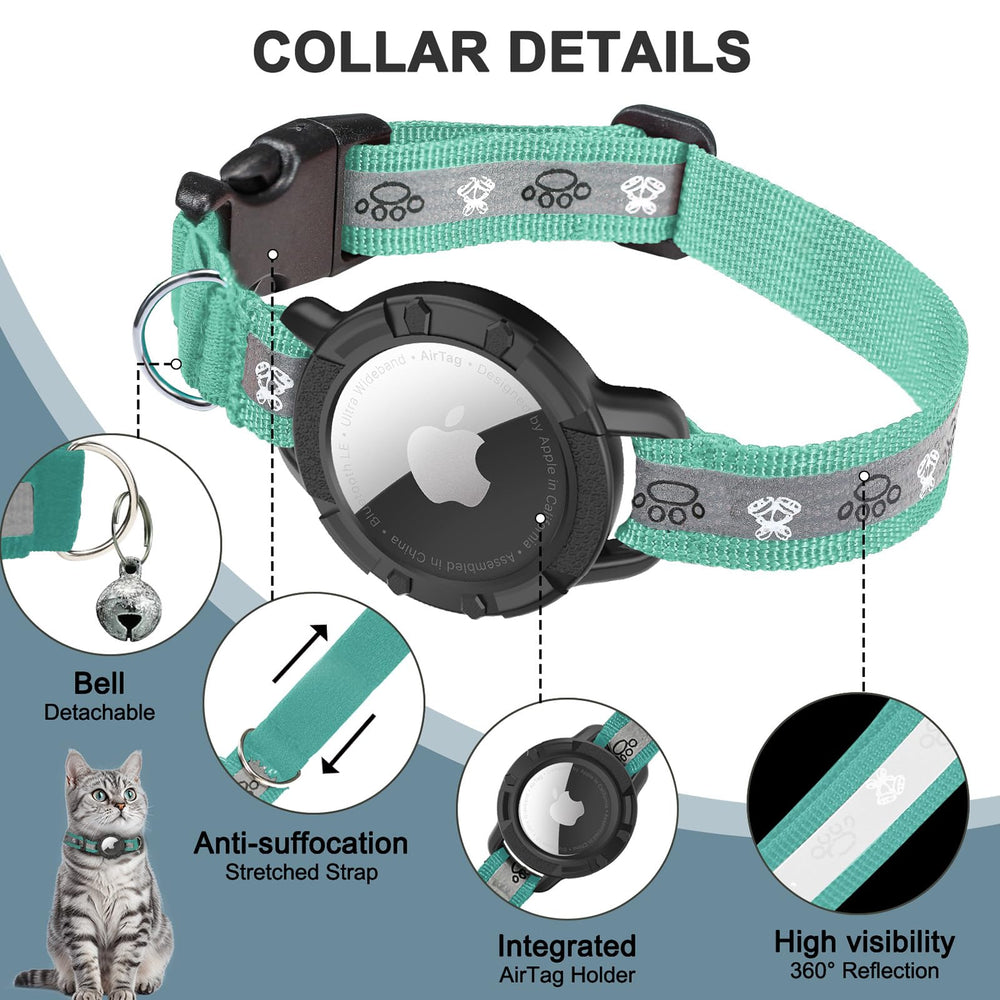 Odokele collar con campana desmontable para localización sonora.