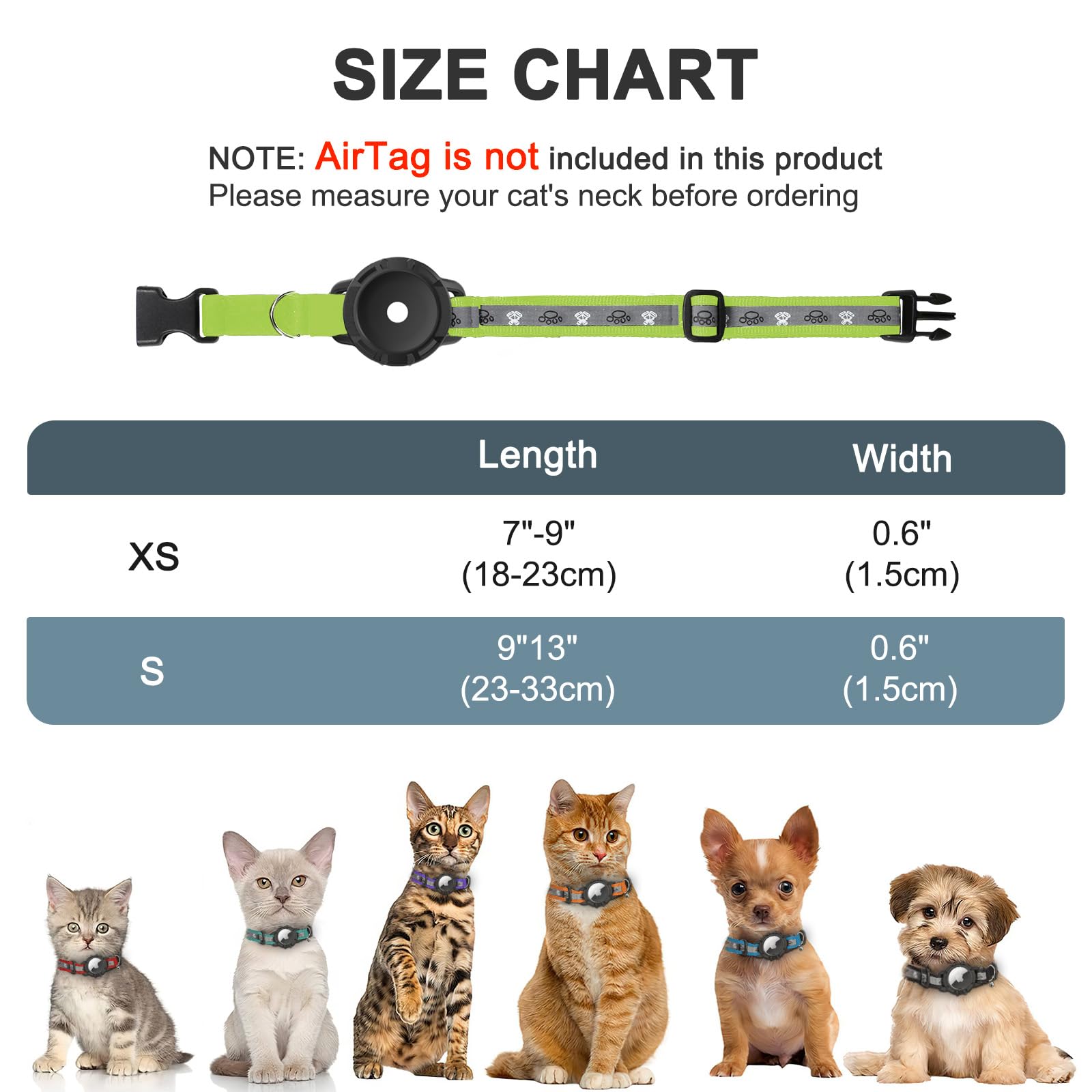 Odokele tallas XS y S, ajuste cómodo para gatos y gatitos