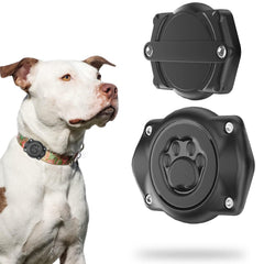 Odokele soporte AirTag para collar de perro, seguro durante la actividad