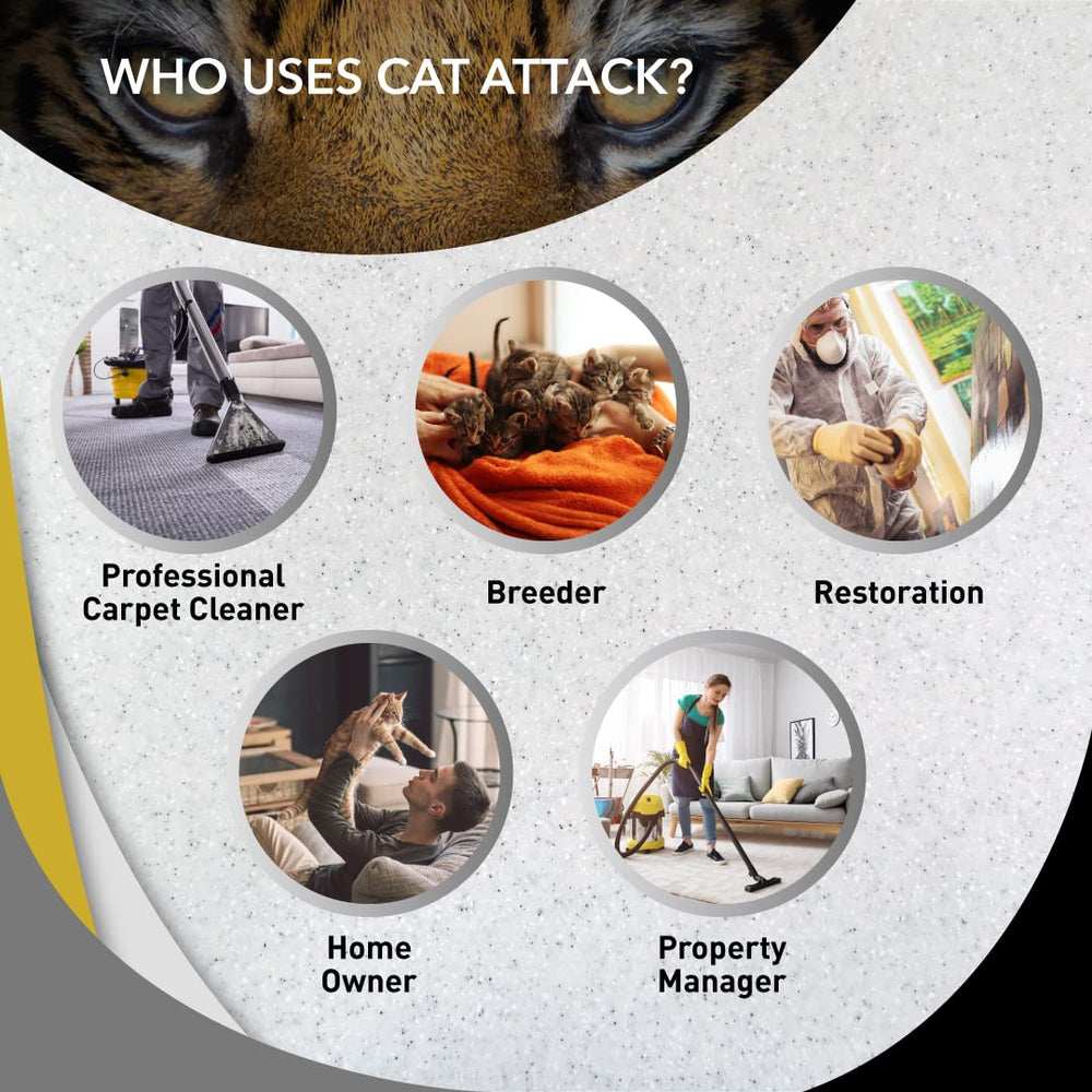 Odorcide Cat Attack fragancia de albaricoque para un ambiente más limpio.