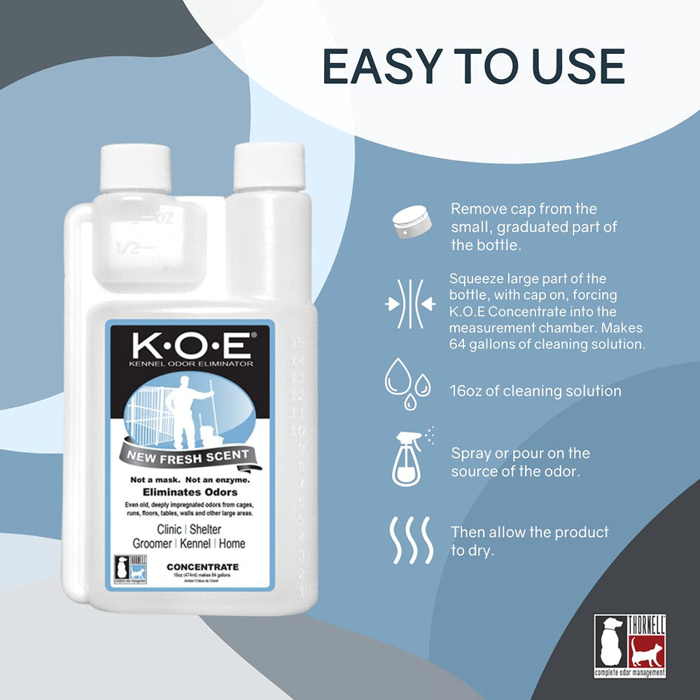Odorcide K.O.E ambientes grandes: control de olores en áreas amplias