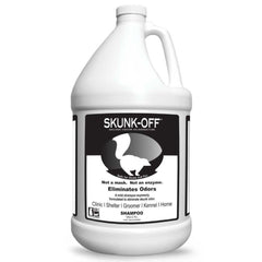 Odorcide Skunk Off: botella mostrando el producto para eliminar olor de zorrino.
