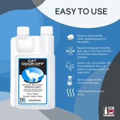 Odorcide Thornell Cat Odor-Off: aplicación por chorro para eliminar olor persistente