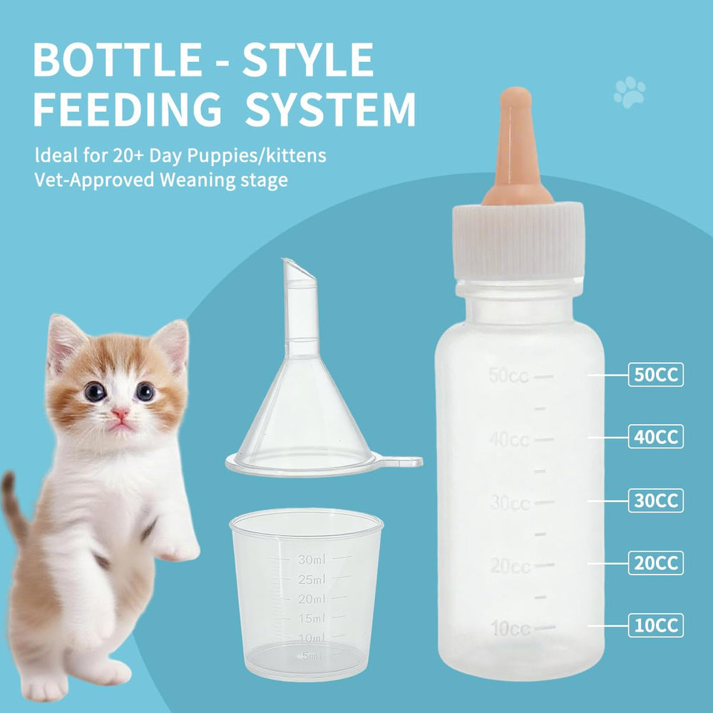 OGNWFUNK tetinas suaves para alimentación delicada de gatitos y cachorros