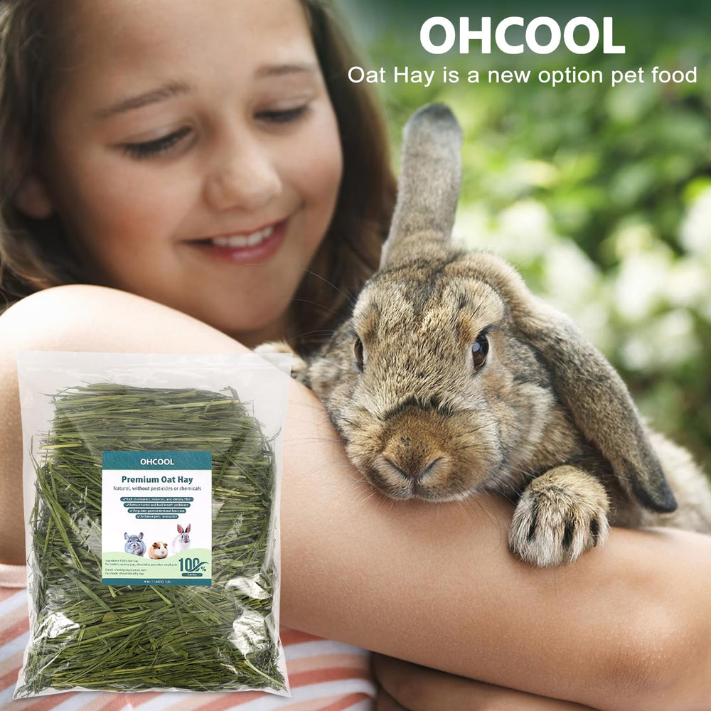 Ohcool aroma natural de paja de avena seca para mascotas.