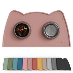OHMO alfombrilla de alimentación de silicona, suave y segura para mascotas, ideal para comidas limpias.