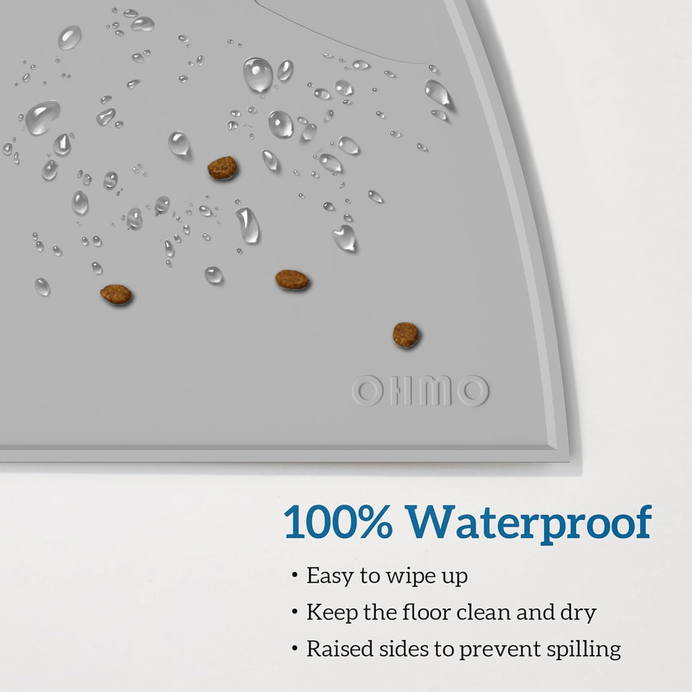 OHMO alfombrilla impermeable; fácil de limpiar y apta para lavavajillas.