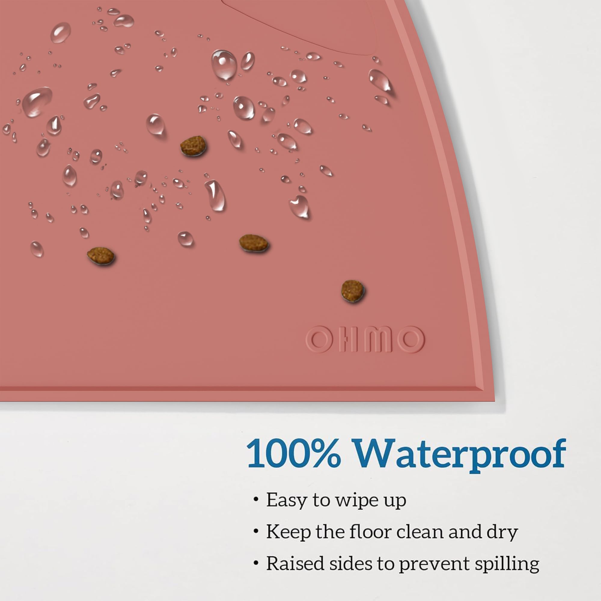 OHMO superficie impermeable y apta para lavavajillas para limpieza rápida