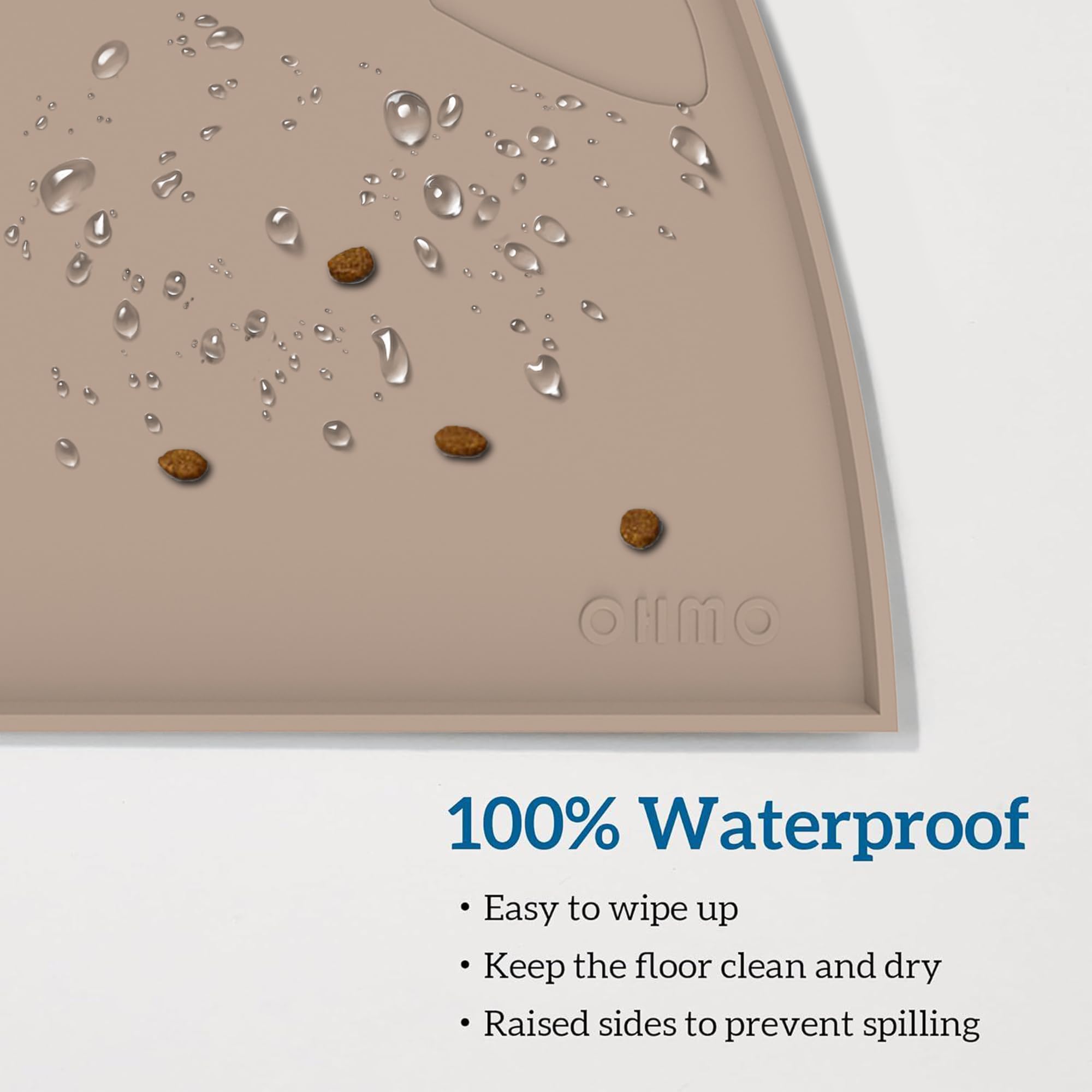 OHMO mat impermeable, facilita la limpieza diaria.