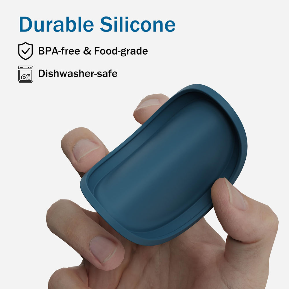 OHMO tapa de silicona para latas pequeñas de mascota, ajuste de 75 mm.