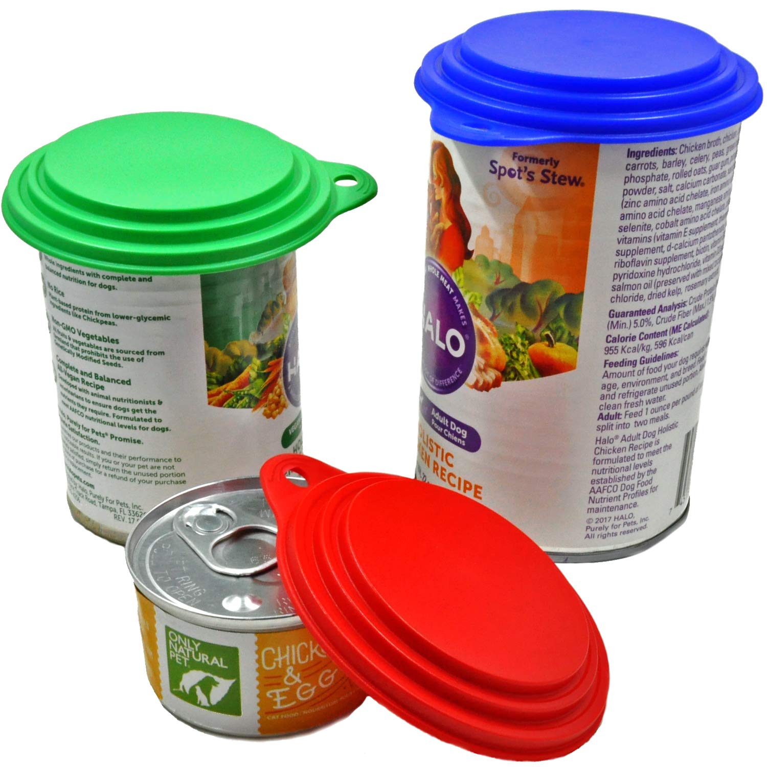 OHSAY USA tapa para lata de alimento de mascotas, conserva la comida fresca por más tiempo.