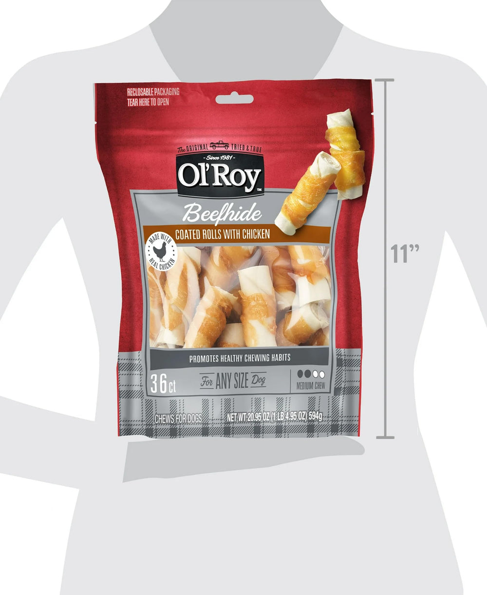 Sabor irresistible de Ol-Roy para recompensas diarias.