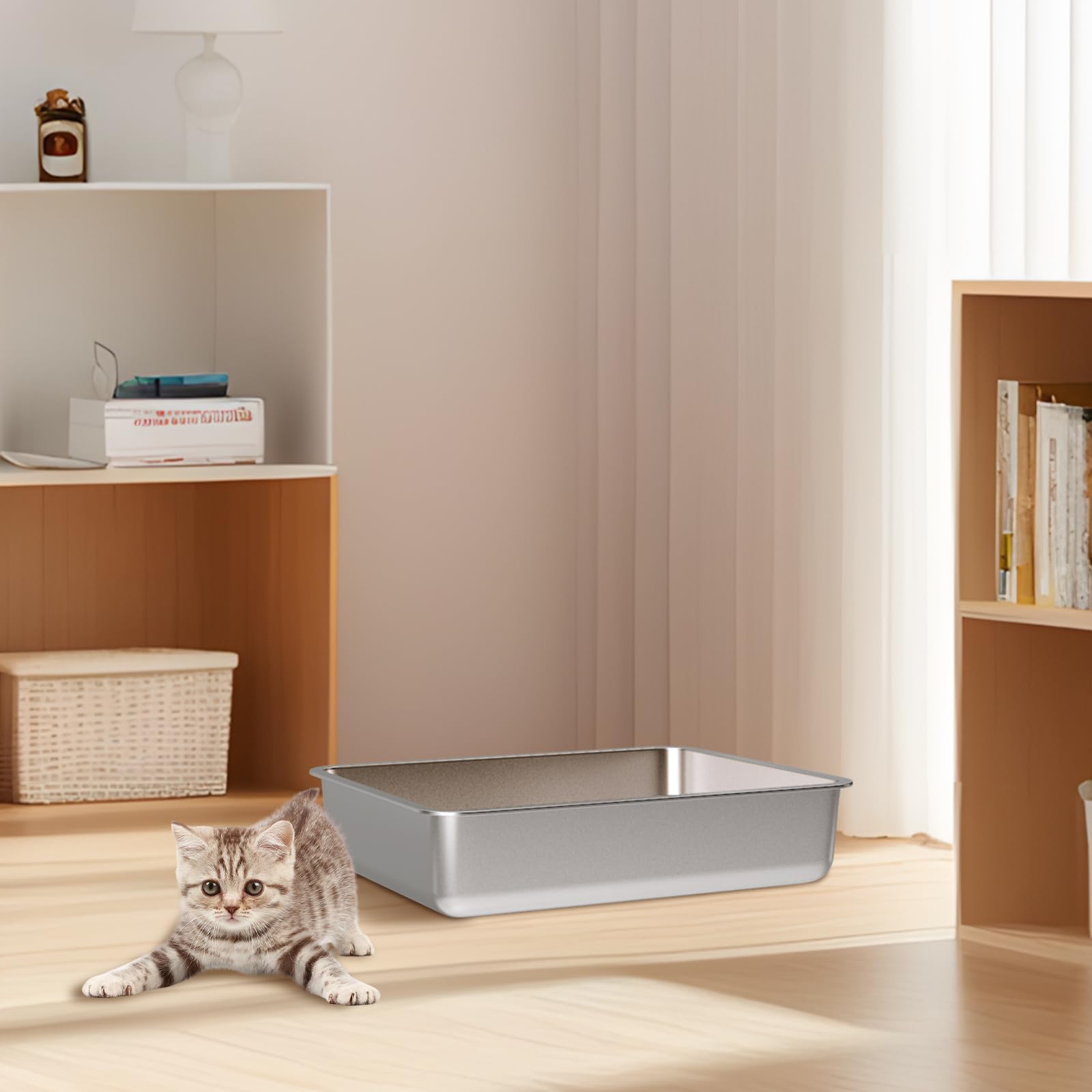 Olacat tamaño adecuado para gatitos, conejos y gatos mayores.