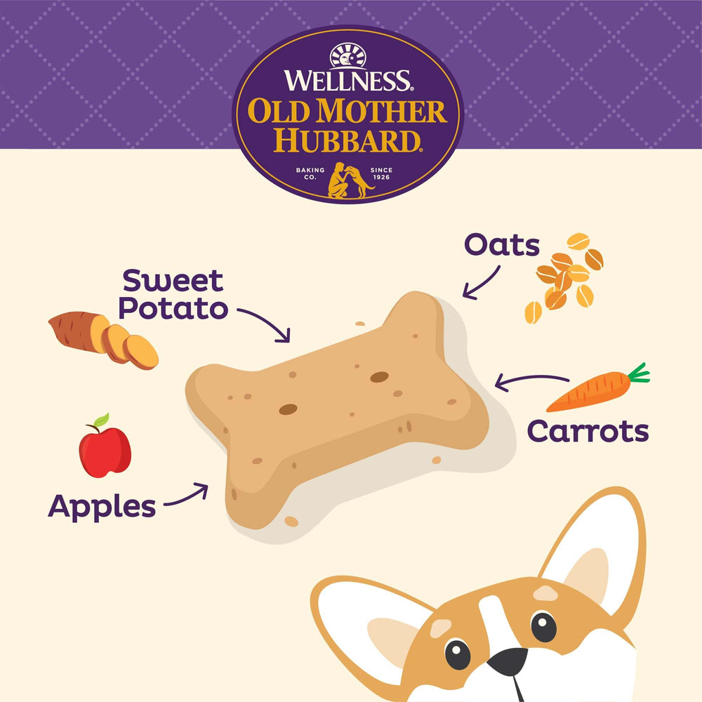 Old Mother Hubbard galletas mini, ingredientes naturales y horneado lento de calidad.