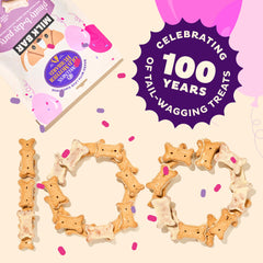 Old Mother Hubbard Milk Bar P’Nutty B-Day Party, cobertura de yogur de vainilla para celebrar.
